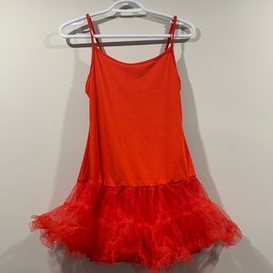 Womens small halloween red dress